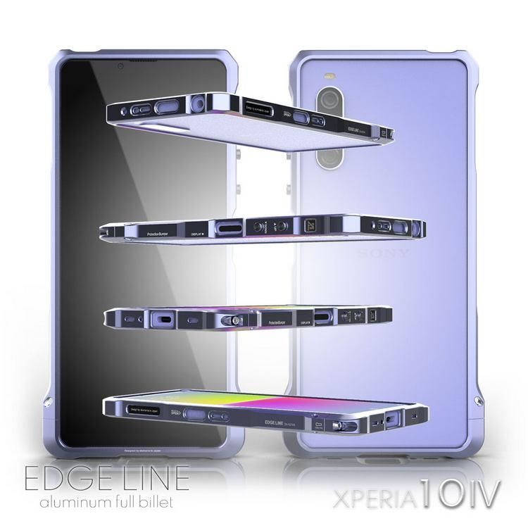 alumania/ EDGE LINE-Bumper for SONY: XPERIA 10 IV (mark4)