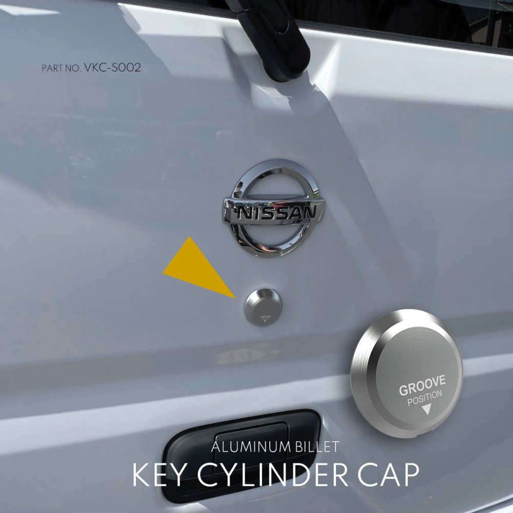 FULL BILLET KEY CYLINDER CAP | SUZUKI軽自動車用 EVERY VAN/WAGONなど