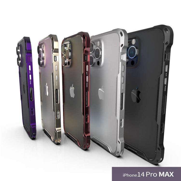 alumania/ アルミフルビレットバンパー EDGE LINE-Bumper for apple: iPhone14 Pro MAX