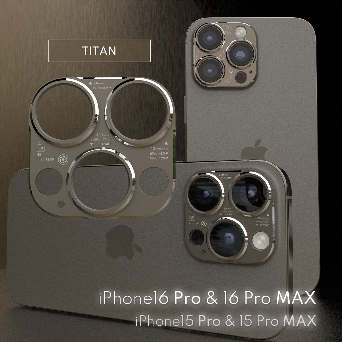 LENS PROTECTOR for iPhone16 Pro & iPhone16 Pro MAX