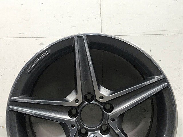 Cクラス W205 AMG 純正 ホイール 1本のみ 18ｘ8.5J/ET49/5穴/PCD112