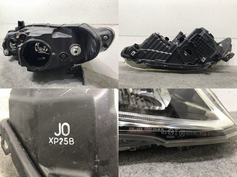 オデッセイ RB3/RB4 純正 右ヘッドライト/ランプ 刻印J0 キセノン HID AFS無 STANLEY P7692 33101-SLE-J01  ホンダ(112744)