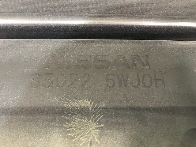 ノート E12/HE12/NE12/SNE12 純正 後期 リアバンパー 85022 5WJ0H オリーブグリーン カラーNo.EBA 日産  (115400)