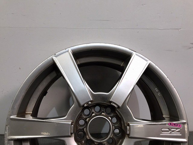 プリウス/PRIUS/VW ゴルフ 等 社外 ホイール OZ 1本のみ 17ｘ7J/ET42/5/5穴 5/5H/PCD100/112/ハブ径65mm  (117664)