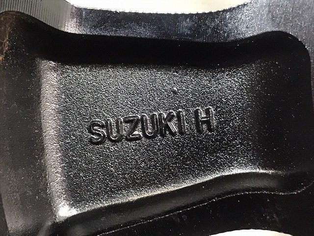 新車外し ワゴンR ソリオ 等 純正 ホイール 1本のみ 14ｘ4.5J/ET50/4穴 4H/PCD100/ハブ径54 43210 58JA0  43200-68890-ZJF スズキ(118668)