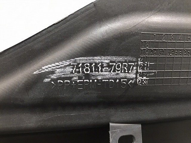 スペーシア/ギア MK53S 純正 リアバンパー 71811-79R7 オフブルーメタリック ガンメタリック2トーンルーフ カラーNo.DYA  スズキ(123858)