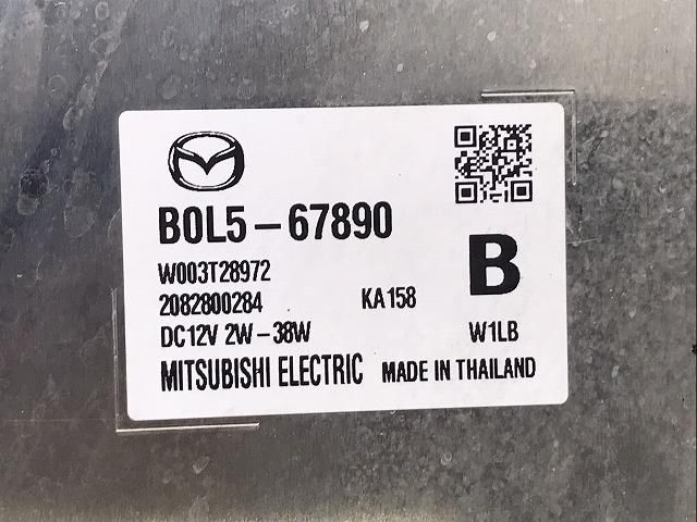 MAZDA3/マツダ3 BP5P/BP8P/BPFP 純正 右ヘッドライト/ランプ LED