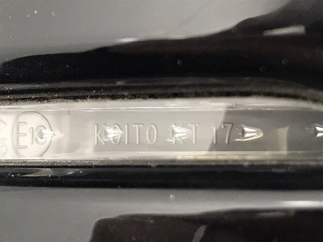 フィット/ハイブリッド GK3/GK4/GK5/GK6/GP5/GP6 純正 右 ドアミラー 7線 ウインカー付 KT 17 クリスタルブラックパール  NH731P ホンダ(127545)