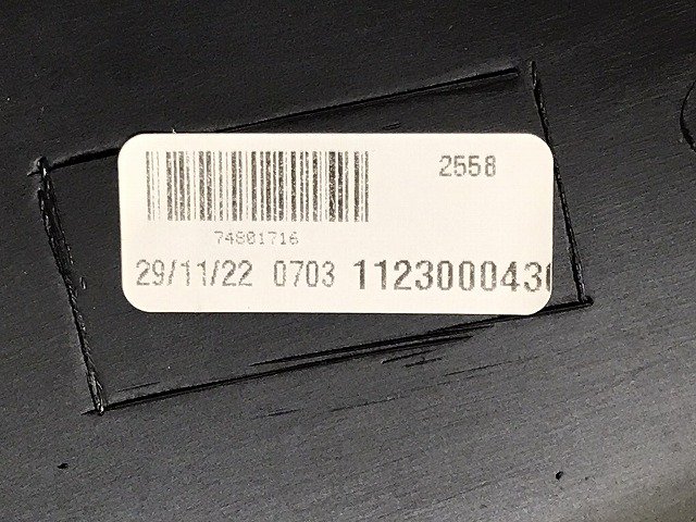 新品!C4 グランド ピカソ B78/2016-2018 純正 左 フロント フォグカバー/フォグランプカバー AA37703402  1617537580 未塗装 シトロエン(129224)