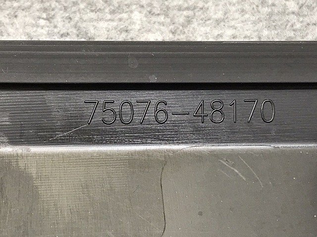 新車外し!RX/350/450h+ TALA10/TALA15 AALH16 純正 左リアドアサイドパネル/サイドモール  75076-48170/75742-48130 素地 レクサス(130473)