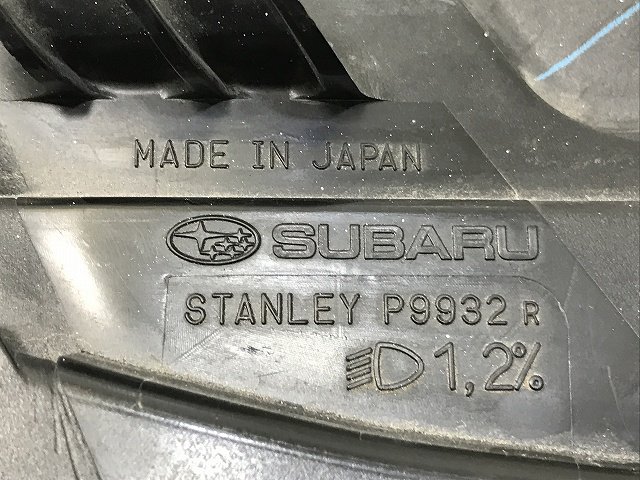 スバル インプレッサG4 GJ7 純正 HIDヘッドライト 左右セット STANLEY P9932 - パーツ