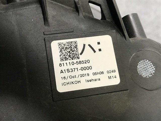 アルファード/HV 30系/AGH30W/35W/GGH30W/35W/AYH30W 純正 後期 右ヘッドライト LED 3眼 58-91/81110-58520  81145-58521(133094