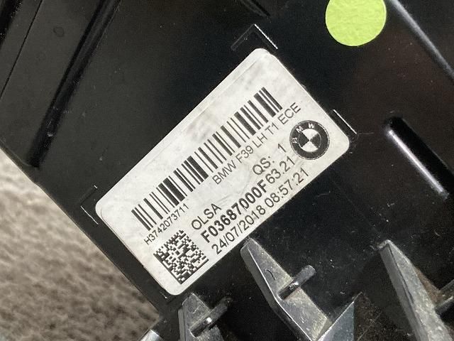 BMW X2 F39 純正 左 テールライト/ LED F03687000F X2シリーズ F39 純正 左テールランプ/ライト/レンズ LED