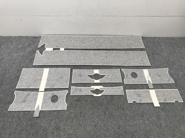 新品!MINI/ミニ R50/R52/R53 純正 ストライプセット 黒