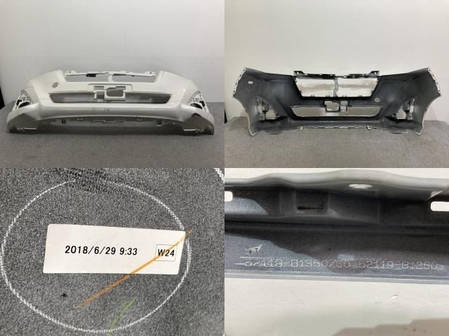 ルーミー　M900A/M910A 純正フロントバンパー　パールホワイト M900A/M910A ルーミー 純正 フロントバンパー 52119-B1350