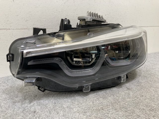 4シリーズ Mスポーツ F32/F33 純正 後期 左 ヘッドライト/ランプ LED VALEO 63.11-8738707-03  BMW(138023)