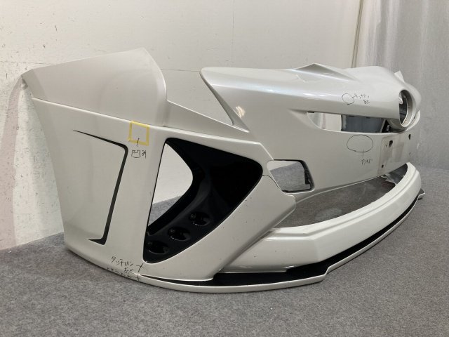 プリウス 50系/ZVW50/ZVW51/ZVW55 純正 前期 フロント バンパー エムズスピード スポイラー付 LEDデイライト付  52119-47700 ホワイトパール070(138552)