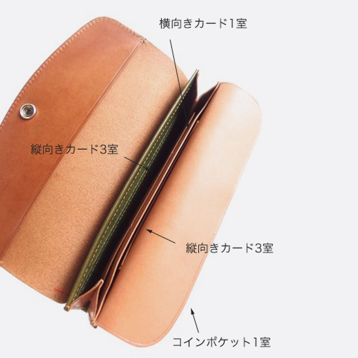 LEATHER LONG WALLET COMBI #LW2C - 香川県高松市のセレクトショップ