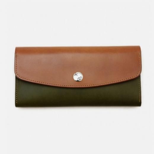LEATHER LONG WALLET COMBI #LW2C