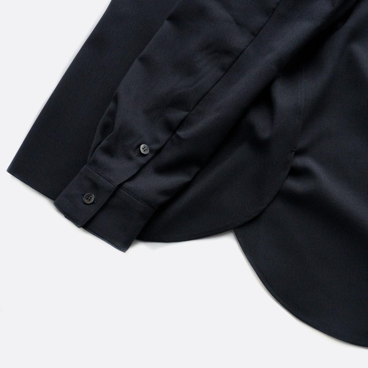 ノーミュールシング・シルクウールシャツ - 香川県高松市のセレクトショップ IHATOVE(イーハトーブ) NEPENTHES,PORTER CLASSIC,COLINA,山内の通販 切売販売 シルク ウール シャツ ジャケット DSECOND シャツ