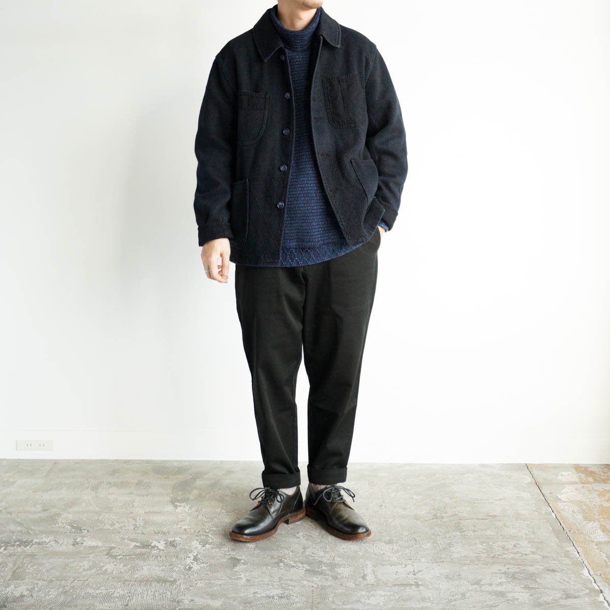 Porter Classic FLEECE FRENCH JACKET - アウター