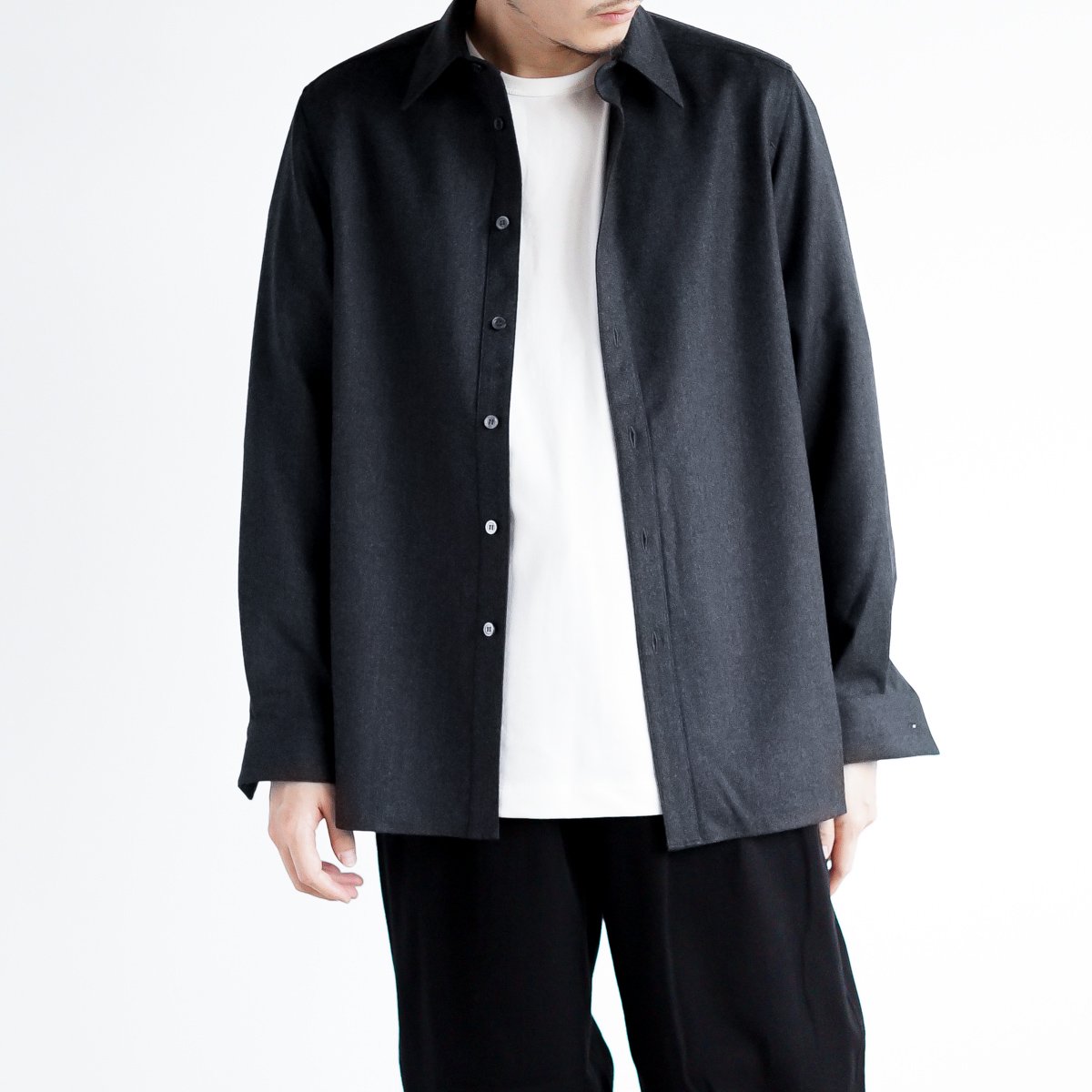 山内 17AW ノンミュールシングウールシャツ | www.avredentor.com.br