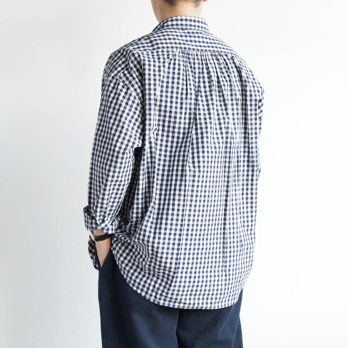 ROLL UP GINGHAM CHECK SHIRT - 香川県高松市のセレクトショップ IHATOVE（イーハトーブ）  A.PRESSE,NEPENTHES,NICENESS,PORTER CLASSIC,WIRROWの通販