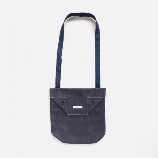 SHOULDER POUCH -8oz CONE DENIM