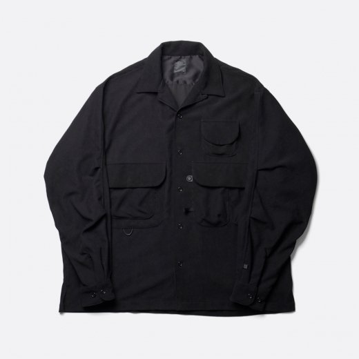 <img class='new_mark_img1' src='https://img.shop-pro.jp/img/new/icons39.gif' style='border:none;display:inline;margin:0px;padding:0px;width:auto;' />TECH FISHERMAN'S OPEN COLLAR SHIRTS