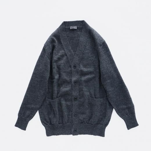BULKY YARN KNIT CARDIGAN