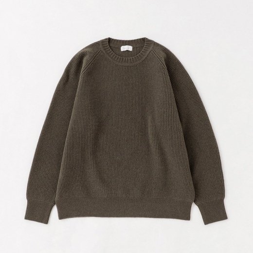 <img class='new_mark_img1' src='https://img.shop-pro.jp/img/new/icons39.gif' style='border:none;display:inline;margin:0px;padding:0px;width:auto;' />WOOL CASHMERE MOSS STITCH KNITWEAR 