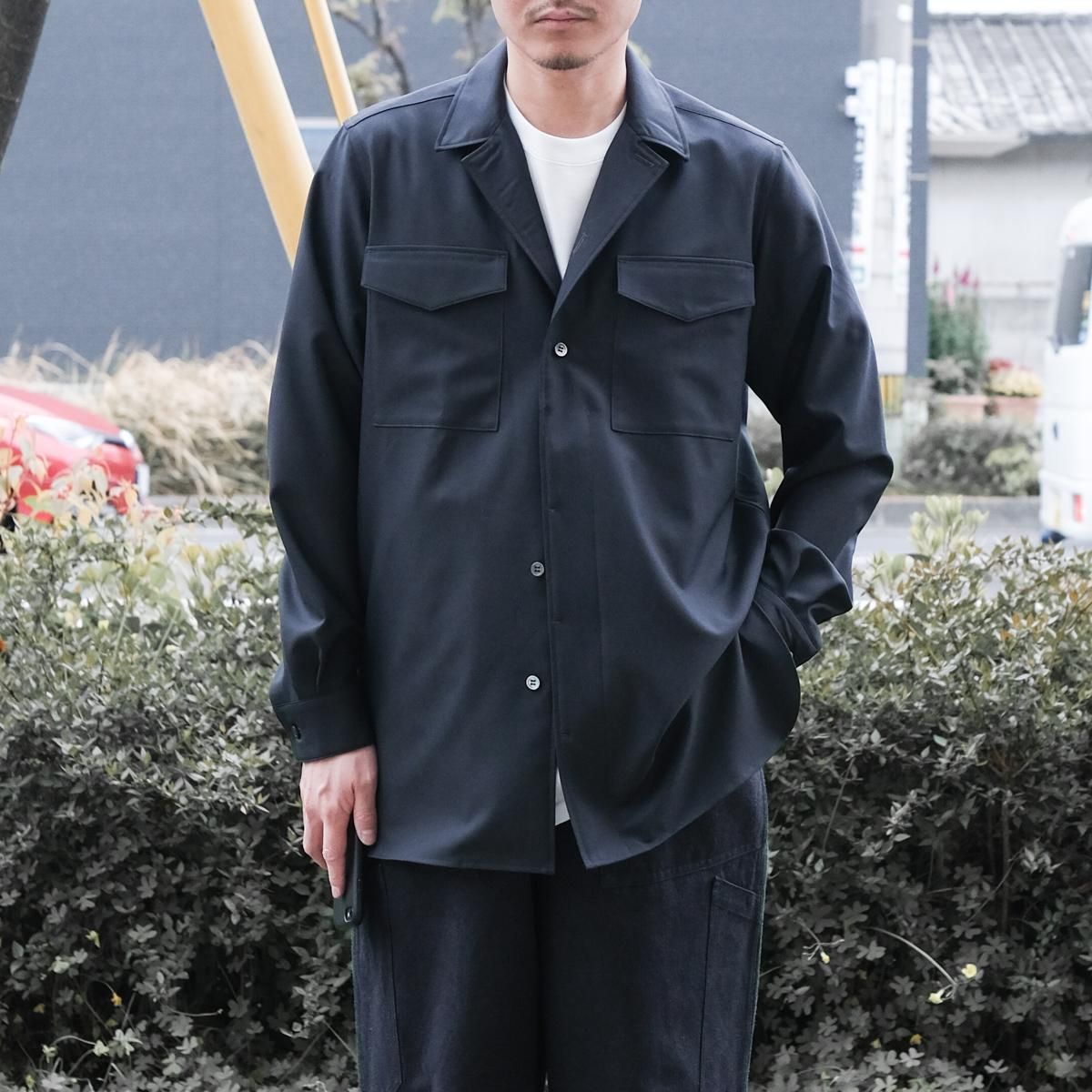 日本代理店正規品 山内 18AW ノーミュールシング・ウールジャケット 3