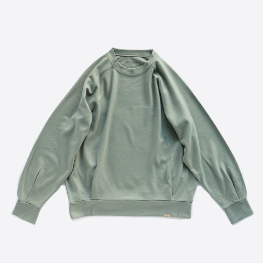 【LIMITED COLOR】SUPER 140S WASHABLE WOOL TUCK SWEAT