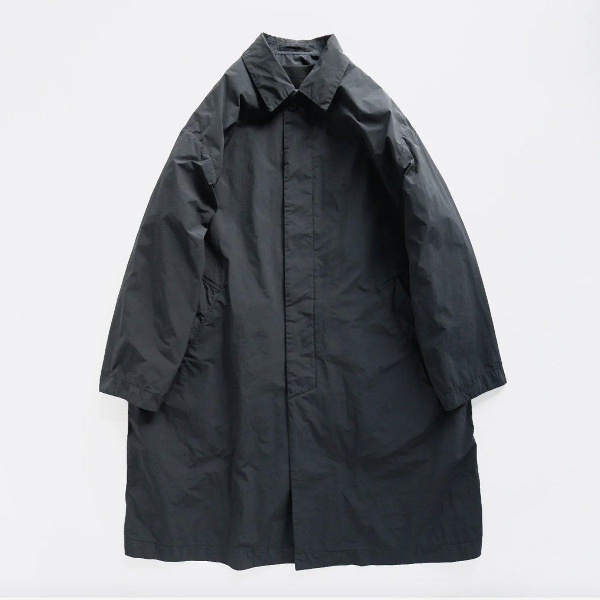 ATON Air Ventile Balmacaan Coat 6-