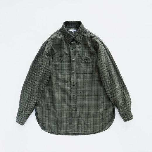 <img class='new_mark_img1' src='https://img.shop-pro.jp/img/new/icons1.gif' style='border:none;display:inline;margin:0px;padding:0px;width:auto;' />WORK SHIRT - COTTON MADRASS CHECK