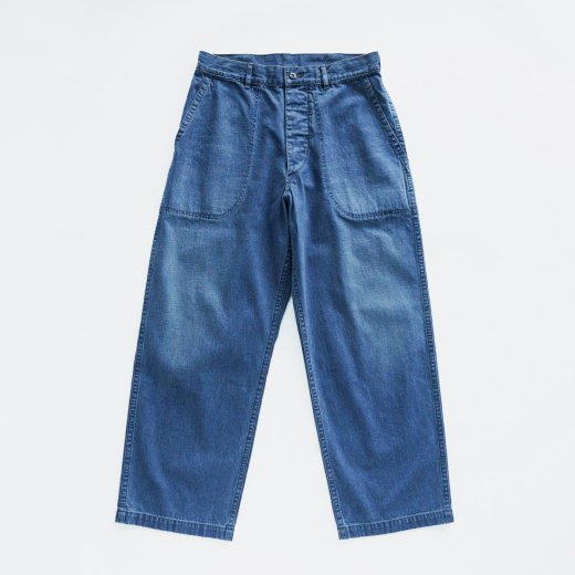 <img class='new_mark_img1' src='https://img.shop-pro.jp/img/new/icons1.gif' style='border:none;display:inline;margin:0px;padding:0px;width:auto;' />US NAVY DENIM BAKER PANTS