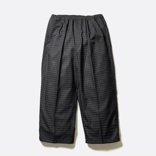 TECH WIDE EASY 2P TROUSERS PLAIDS