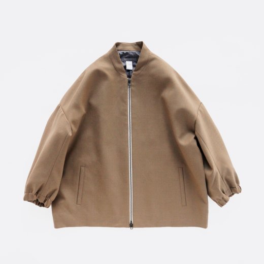 <img class='new_mark_img1' src='https://img.shop-pro.jp/img/new/icons1.gif' style='border:none;display:inline;margin:0px;padding:0px;width:auto;' />WORSTED WOOL&POLYESTER TWILL CLOTH BLOUSON
