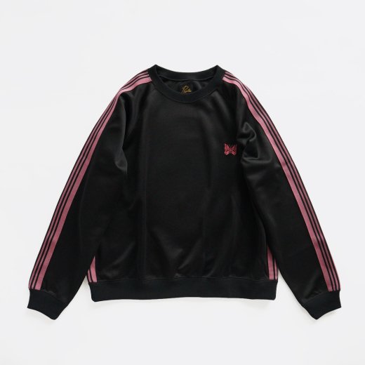 <img class='new_mark_img1' src='https://img.shop-pro.jp/img/new/icons1.gif' style='border:none;display:inline;margin:0px;padding:0px;width:auto;' />TRACK CREW NECK SHIRT - POLY SMOOTH 