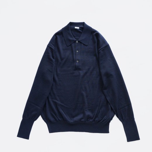 <img class='new_mark_img1' src='https://img.shop-pro.jp/img/new/icons1.gif' style='border:none;display:inline;margin:0px;padding:0px;width:auto;' />L/S KNIT POLO SHIRT