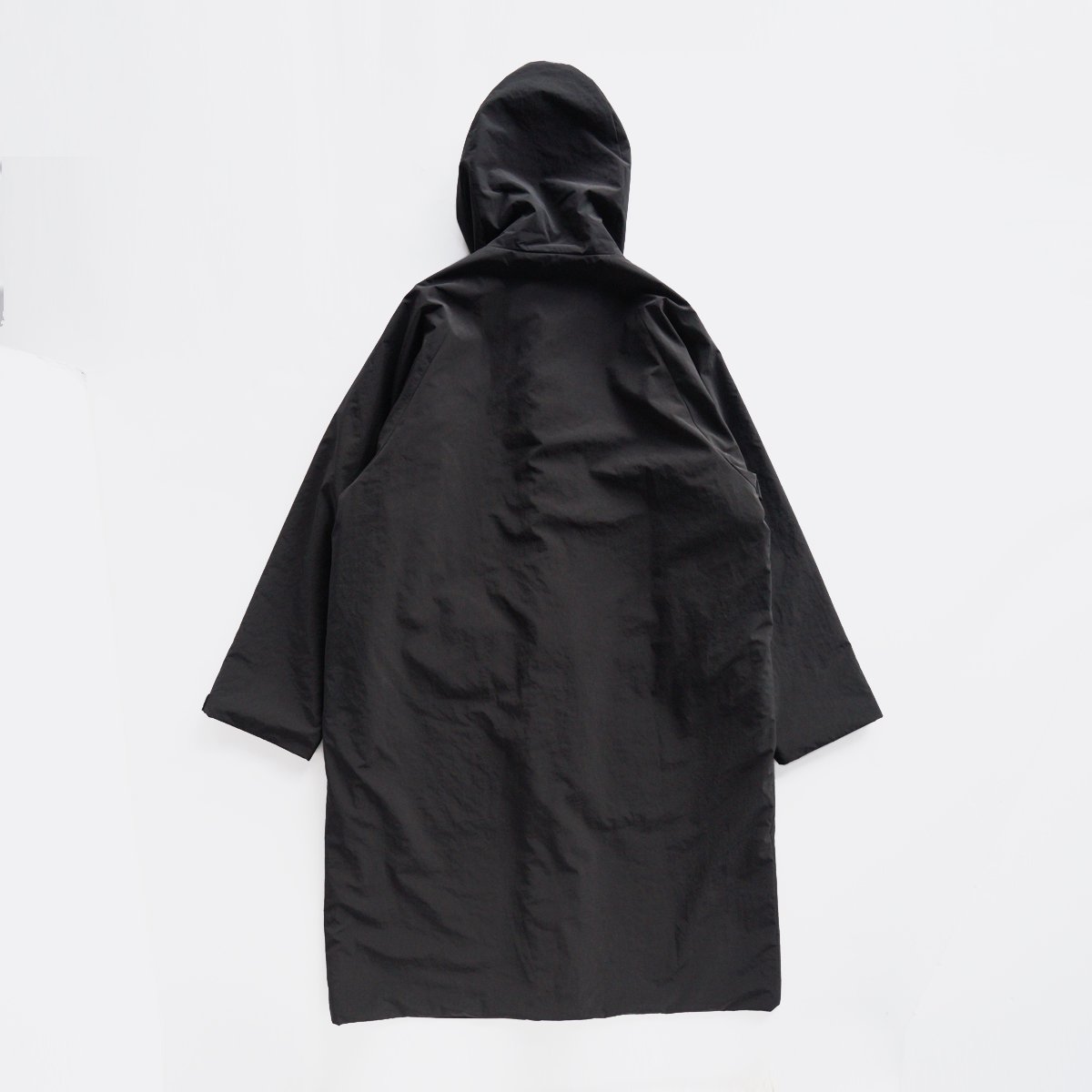 2022AWATON ASAKO NYLON HOODED COAT 04 - モッズコート