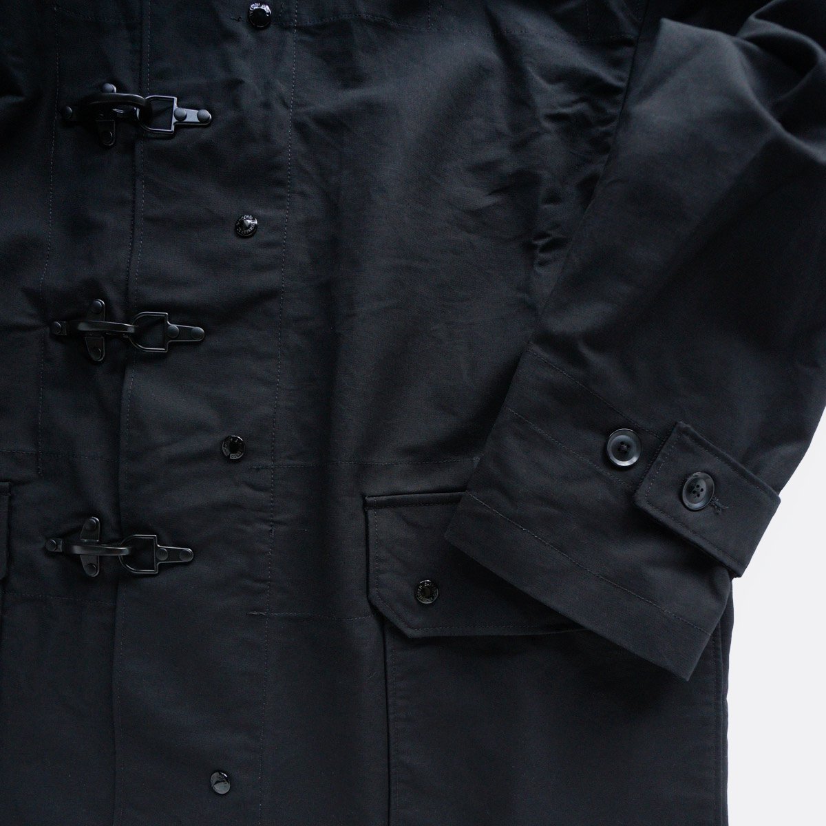 OVERSIZED FIREMAN DUFFLE COAT - COTTON DOUBLE CLOTH - 香川県高松市