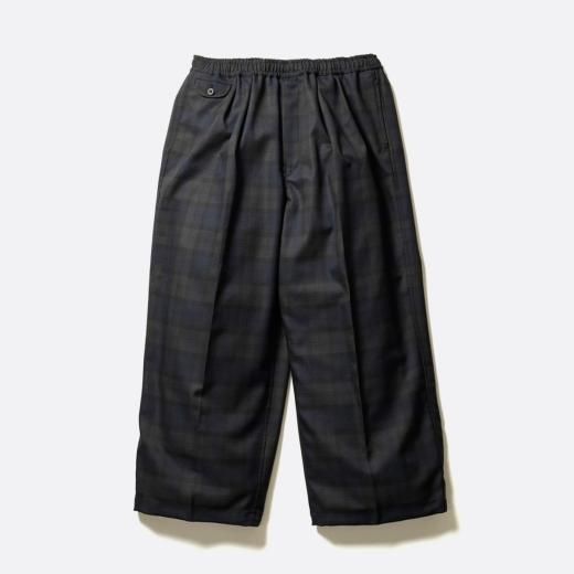 TECH WIDE EASY 2P TROUSERS PLAIDS