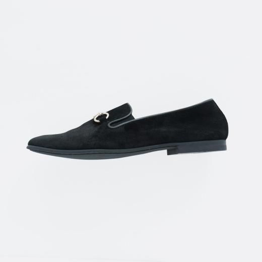 TASSEL BIT UNLINED SLIP-ON / ROUGH OUT 