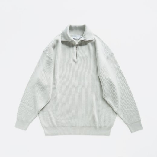 <img class='new_mark_img1' src='https://img.shop-pro.jp/img/new/icons1.gif' style='border:none;display:inline;margin:0px;padding:0px;width:auto;' />HIGH DENSITY HIGH NECK ZIP KNIT 