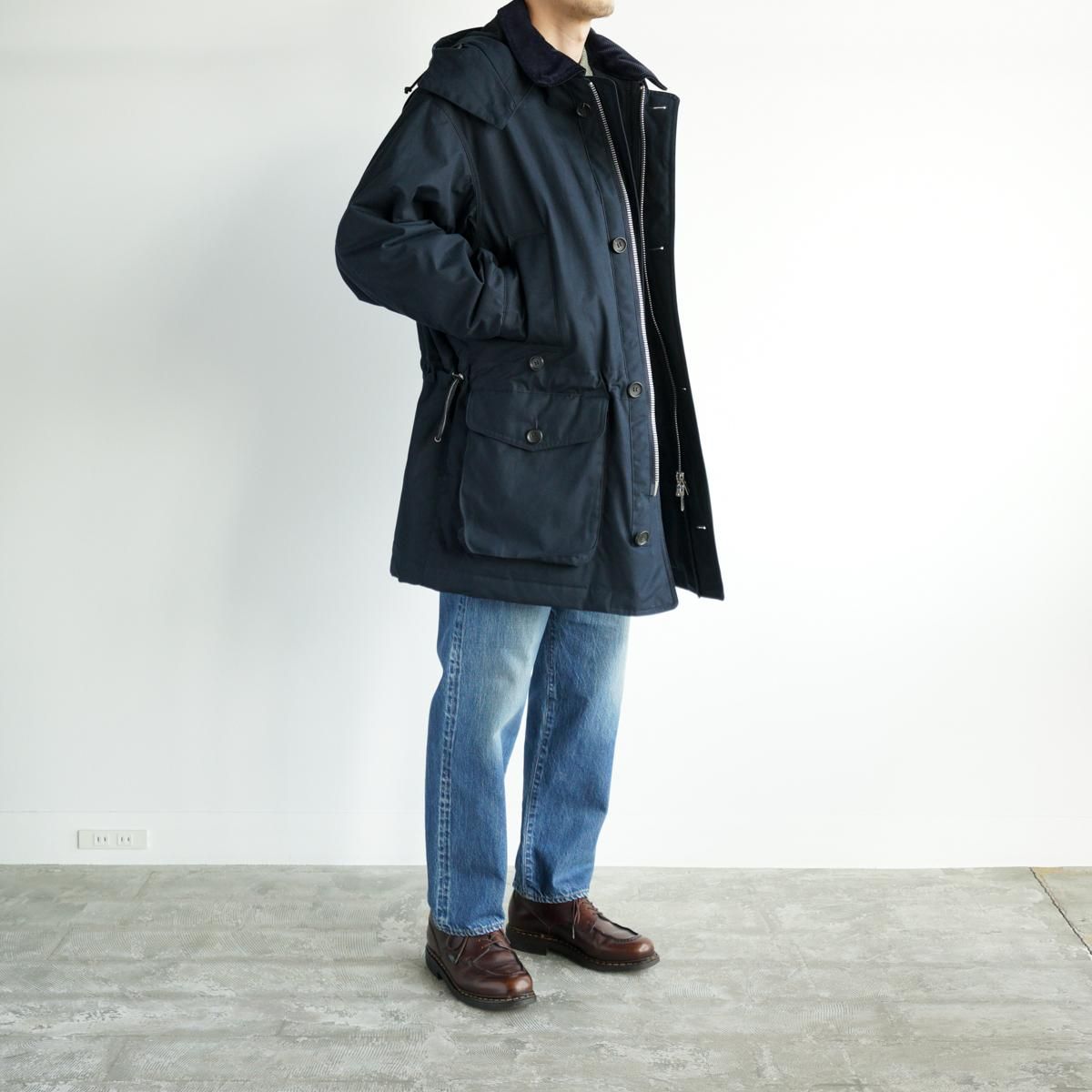 A.PRESSEアプレッセVENTILE HUNTING HALF COAT-