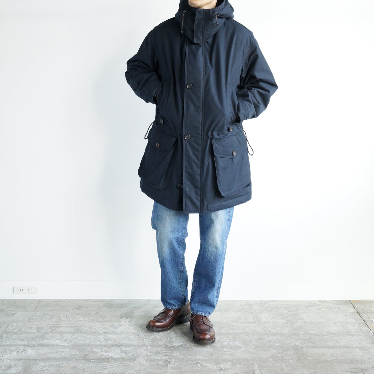 hunting jacket research ベンタイルクロス ショートコート数回着用 ...