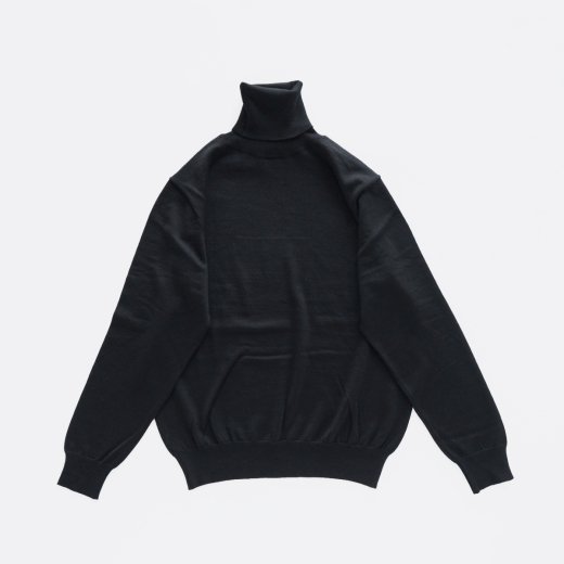 TURTLE NECK KNIT PULLOVER
