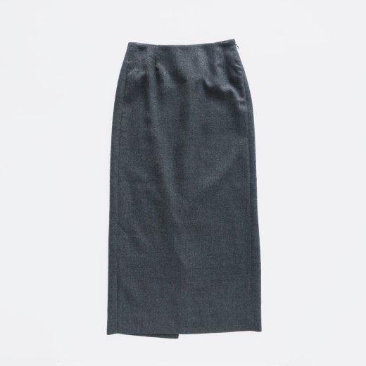<img class='new_mark_img1' src='https://img.shop-pro.jp/img/new/icons1.gif' style='border:none;display:inline;margin:0px;padding:0px;width:auto;' />MELANGE WOOL TIGHT SKIRT