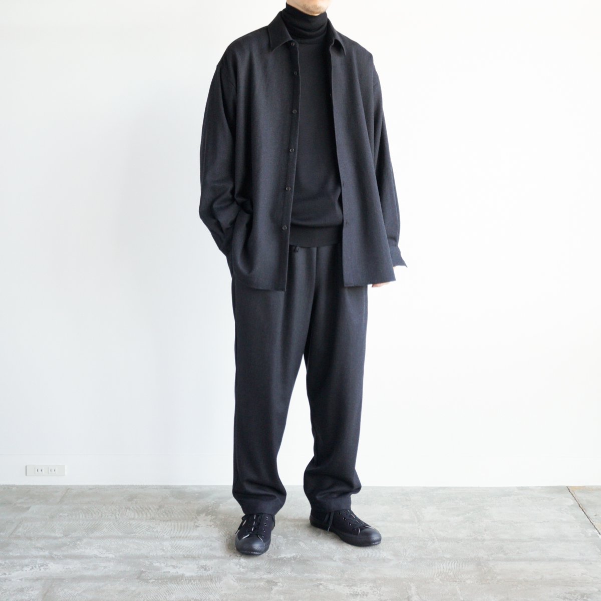 BOTANY WOOL REGULAR COLLAR SHIRT - 香川県高松市のセレクトショップ IHATOVE（イーハトーブ）  A.PRESSE,NEPENTHES,NICENESS,PORTER CLASSIC,WIRROWの通販